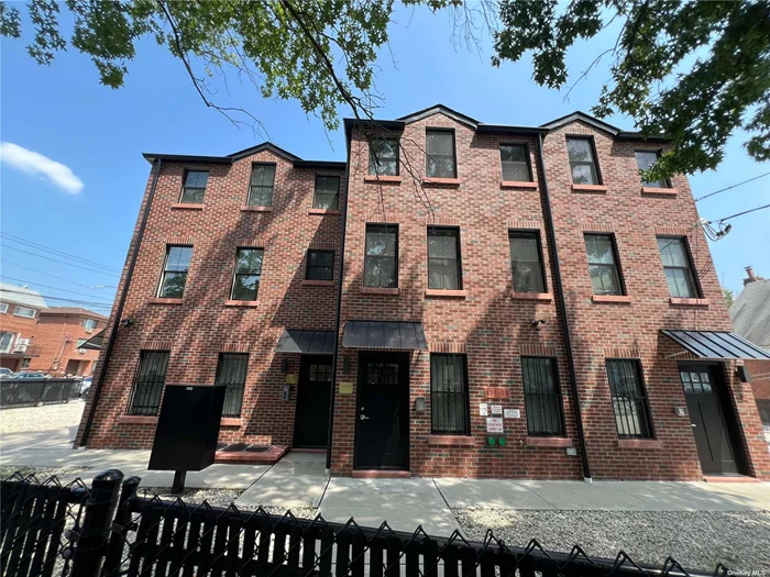 Flushing prime location young condo built 2019 still have RE tax abatement. Large 2 bedrooms with 2 Bathrooms. Functional layout, hardwood floor, bright with lots of windows. Nearby Main St and local bus station. Convenient access to shops, restaurants and supermarkets. Deeded parking for sale.