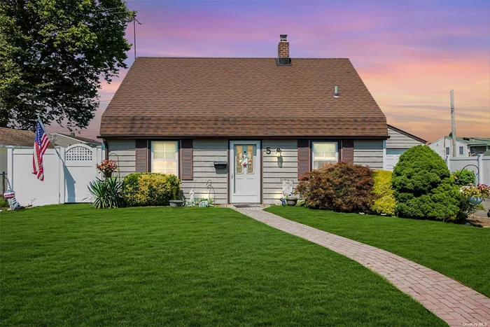 Welcome to this inviting 4-bedroom, 1-bathroom Cape-style home in the heart of Levittown, NY. Nestled on a beautifully maintained lot, this property offers a blend of classic charm and the potential for your personal touch. As you approach, you&rsquo;ll appreciate the well-kept front yard that enhances the home&rsquo;s curb appeal. Step inside to discover a cozy interior with a comfortable living area and a functional kitchen. Two of the four bedrooms are conveniently located on the main level, including the primary bedroom, providing ease of access and versatility. The additional two bedrooms are situated on the upper level, offering privacy and separation. One of the highlights of this property is the detached sunroom. This delightful space is perfect for entertaining or relaxing and is separated from the main house, offering a peaceful retreat or a lively spot for gatherings. The backyard is a true gem, featuring a well-maintained landscape and a charming patio area. Whether you&rsquo;re hosting a summer barbecue or enjoying a quiet evening, this outdoor space is sure to be a favorite. Additional features include a 1.5-car detached garage, providing ample storage and parking convenience. Plus, there&rsquo;s an exciting opportunity to expand the home&rsquo;s amenities with a full bathroom upstairs. The framing and plumbing are already complete-just waiting for you to finish and customize. Don&rsquo;t miss the chance to make this classic Cape-style home your own. Schedule a tour today and explore the comfort and potential that await you in Levittown!