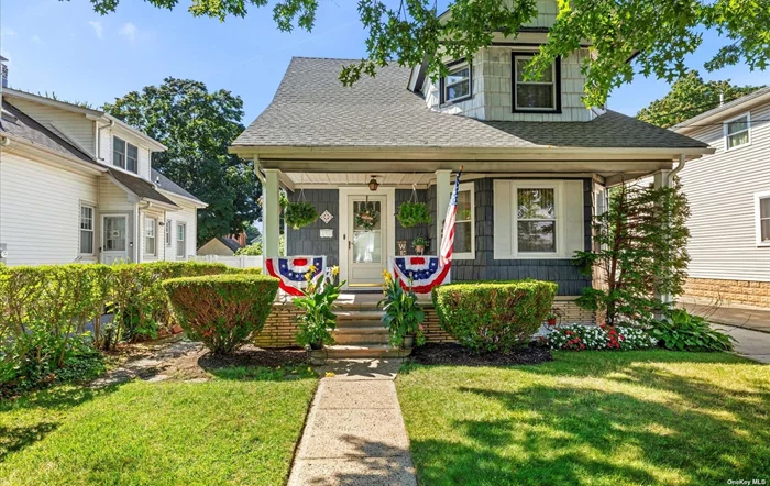 Welcome Home. This Meticulously Maintained 4 Bedroom & 2.5 Bathroom Colonial is Situated on a Tranquil Street in Sunny Malverne. Highlights Include: Gas Cooking & Heat, Slant Fin Burner with Separate Hot Water Tank, Central Air, Detached 1 Car Garage with Private Driveway, Unfinished Basement -Come Make It Your Own & Much, Much More. Possible Mother/Daughter with Proper Required Permits. Relax in Your Beautiful Private Fenced in Yard. Ideally located/Accessible to Shopping, Trains & Parkways. This Home Really Does Have It All! An Absolute Must See.