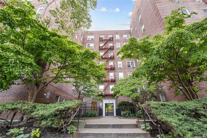 Woodside one bedroom unit. Sought after Sunny Hill Gardens one block from #7 train. Across the street from Windmuller Park. Abundant shopping on Skillman Ave. Apt is zoned for Sunny Gardens Park. Parking garage in building wait list. Pictures are of similar renovations by the same contractor.