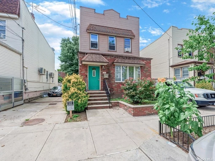 This beautiful, updated two family house is great for owner use and investment. With over 3500 sf lot, this house has a deep and wide drive way with 2-car huge detached garage/workshop. Newly renovated first floor and basement is currently vacant . 2nd floor has paying tenant. The house is on a quiet street but is close to everything. Must see.