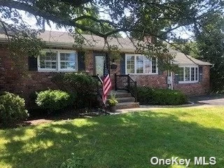 HIGH & DRY! No Flood insurance required! Lovely ranch on corner lot located in the charming Village of Bayville. Living room with fireplace & large den with wood burning stove. Deck off den & dining room overlooks patio & solar heated inground pool. New 200 AMP electrical service, fresly painted, close to schools, beaches, churches, stores.