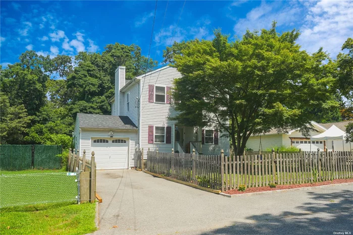 This charming 4-bedroom, 2-bath Colonial is situated on a tranquil, tree-lined street, featuring beautifully manicured landscaping and a spacious backyard with a deck perfect for entertaining, along with a brand new shed. The 2023-renovated chef&rsquo;s kitchen boasts stainless steel appliances, butcher block countertops, a large island, gas cooking, and white shaker cabinets. The large family room and dining area are adorned with elegant crown molding, fresh paint, and new doors throughout, with central air adding to the comfort. The second floor offers a spacious master bedroom with an attached bath, three additional well-sized bedrooms, and a hallway bath, with a full attic for extra storage. The full finished basement provides additional space for entertaining, a playroom, or storage. A garage and private driveway complete this lovely home, offering both convenience and ample storage space. Additionally, this home has VERY low taxes! This is one you wont want to miss!