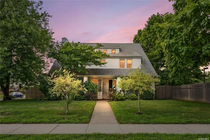 Welcome to 876 Woodmere Place, a large and roomy 6 bedroom 3.5 bath colonial sitting on an expansive corner property. Enter the inviting and covered front porch, relax and enjoy the tranquil surroundings of this quiet side street. Inside, discover an abundance of space with tall ceilings, a very large formal living room and dining room. Perfect for people wanting and or needing a lot of living space, while offering lots of privacy at the same time. The home is filled with charming details, including two staircases-front and back-and a traditional wood burning fireplace.. The full basement provides even more space for recreation or storage. Head outside to a nice-sized private, fenced backyard, ideal for outdoor gatherings. The 1-car garage and 2-car private driveway ensure ample parking. Located in a vibrant, growing community, 876 Woodmere Place is just a short distance to the LIRR Woodmere stop, as well as close to many houses of worship, offers easy access to all conveniences, yet maintains a peaceful atmosphere. Don&rsquo;t miss the opportunity to make this spacious, charming home your own!