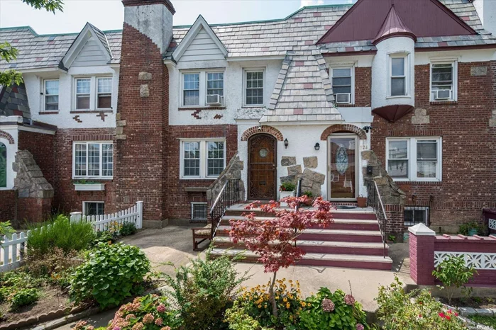 Lovely Brick Classic Tudor Home. Desirable Gibson section of Valley Stream. First Floor boasts large bright and airy Living Room W/ Fireplace, Dining Room, Eat in Kitchen. Three large Bedrooms above with Full Bath and walk in shower. Hardwood Floors Throughout. Full Finished Basement With Large Recreation Room, Laundry and separate entrance. Immaculate Throughout. Across the Street From Gibson Train Station, 35 Mins To Penn Station & Grand Central. Hendrickson Park Nearby.Barrett Park just down the block. Star Exemption of $1531.27