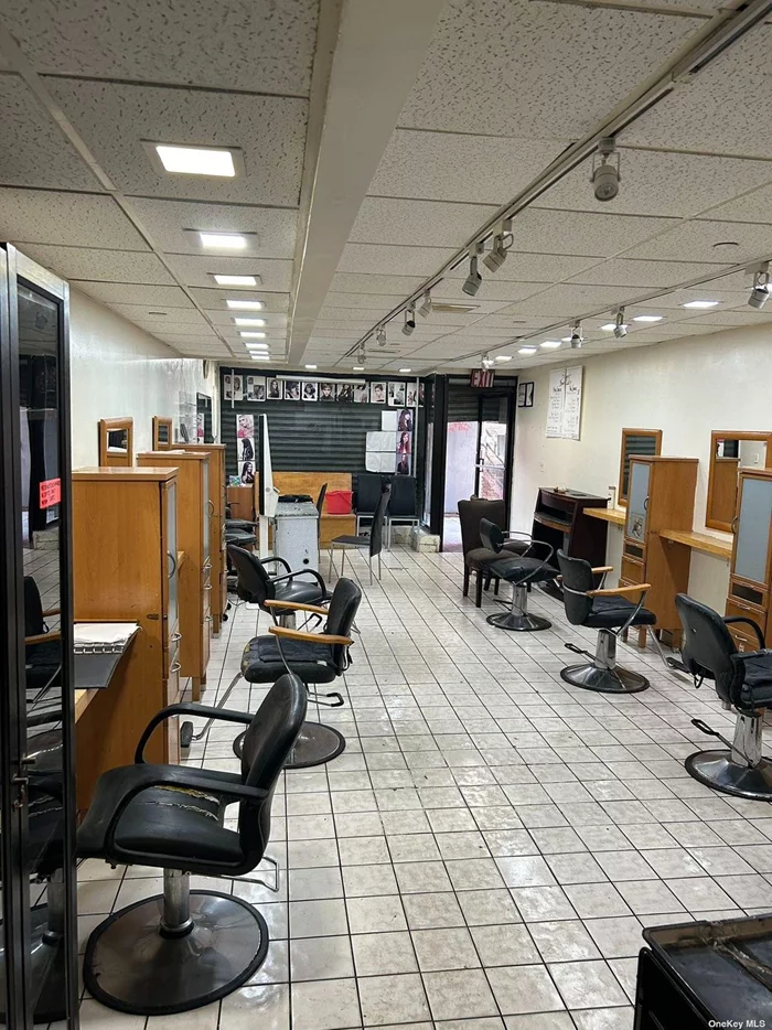 Located in the busiest business district of Elmhurst, All hair salon equipment currently available to tenants. Tenant pays for water, electricity and gas, with separate meters. Two blocks away for subway stations E, F, M, and R train. Easy to show