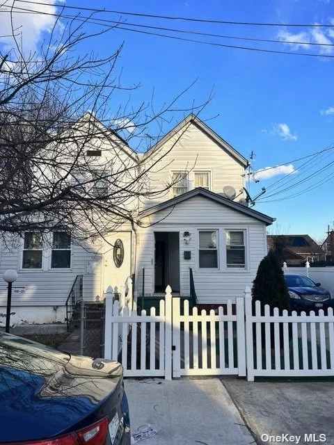 2 family home with tons of potential. Unit 1 is nicely updated. Unit 2 needs to be rehabbed. Non paying tenants in basement are being evicted.