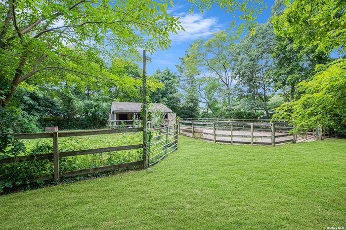 Welcome to Lake Hills Acreage in Bohemia, a charming HORSE PROPERTY nestled on just over half an acre in the sought-after Connetquot School District. Connetquot state park with horse trails, fishing, hiking & more is right at the end of your block for easy access with your horse! This cozy 3/4 bedroom home features 1 full bathroom, a spacious living room, and a kitchen dining room perfect for entertaining. The full unfinished basement offers ample storage space and potential for customization. Outside, enjoy the tranquility of the sprawling half-acre property complete with a barn and stable, making it the ideal setting for any equestrian enthusiast. Priced just under 500k with taxes under 10k, this property presents endless possibilities to make it your dream home. Don&rsquo;t miss the opportunity to own this and make it your paradise!