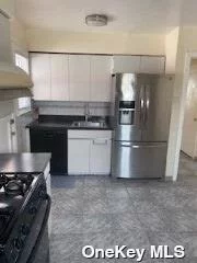 First floor apt - 2 bedrooms, 1 bathroom, Eat in Kitchen, and Living Room. Parking provided for tenant in designated driveway. No backyard use. Water, gas, and electric are included in the rent price