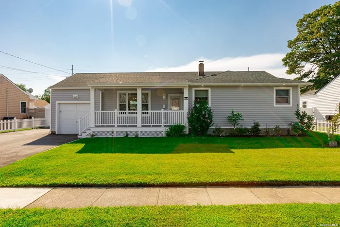 Welcome to 1080 Gardiner drive. This renovated and updated ranch features open style living/Dining/new Kitchen open to large new deck in back yard. Three beds and an updated bath complete the first floor. Downstairs there is a newly finished basement with TV room, Play room, Laundry/.5 bath, Bar area and OSE. One car attached garage with loft storage and pull down stairs to full attic of storage. Do not miss this impeccable home...