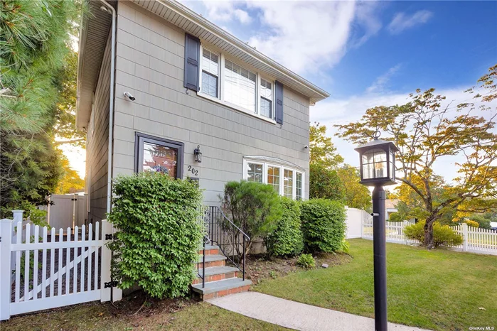 Welcome to your New Home. This Pleasing Colonial Style House Features 3 bedrooms and 2 bathrooms located on a corner lot. It has a kitchen with stainless steel appliances, farmhouse apron sink, and plenty of cabinet space which flows into the Dining Room area. Ideal for Great meals and entertaining guests. The Spacious Main Bedroom along with 2 bedrooms and bath are on the second floor. Make this Colonial Home your Home.