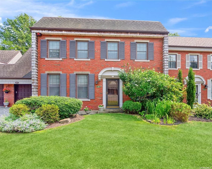 Enjoy a Coveted Lifestyle Beyond the Privet Hedge of the Gated HOA at the Admiralty sited on 100 Acres of the Picturesque Former Thorne Estate on the Great South Bay. Thoughtfully Designed, Gracious, and Inviting Best Describe This Impeccable 3 Bedroom, 2.5 Bath 2700 Square Foot Atlantis Model. The First Level Flow of Rooms Filled With Abdundant Natural Light and Custom Millwork Combine to Deliver Space that is both Elegant and Highly Liveable. The Well Appointed Kitchen with Breakfast Nook is Centered Between a Formal Dining Room and Living Room with Fireplace and Sliders onto a Brick Patio. Settle into the Cozy Den with its Custom Built-in Entertainment Center or Get Down to Business in the Amply Outfitted Private Office. Relax and Recenter in the Generously Proportioned Primary Complete with Sitting Alcove, Dual Walk-in Closets, En Suite Bath, and Terrace. Two Additional Bedrooms with Adjacent Hall Bath Finish the Second Level. HOA Amenities Include Arboretum Quality Grounds, Clubhouse, Gym, Protected Marina with Kayak/SUP Launch, Pool, Tennis, Pickleball, and Adjacent Nature Conservancy/Bird Sanctuary. Vibrant Downtown Bay Shore, Fire Island Ferries, Two Major Hospitals, and More are Just Minutes Away. Discover Your Sense of Place!