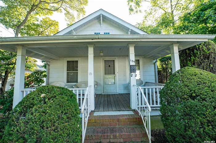 Charming expanded ranch nestled on a third of an acre, this home has been lovingly cared for by its original owner since 1927. Enjoy cozy evenings on the quaint front rocking porch. Inside, you&rsquo;ll find beautiful hardwood floors throughout and high ceilings that create an inviting atmosphere. The home features four spacious bedrooms and two full baths, along with a generous basement perfect for storage. The fully fenced backyard and detached one-car garage provide additional convenience and privacy. This home offers everything you need to turn your dreams into reality.