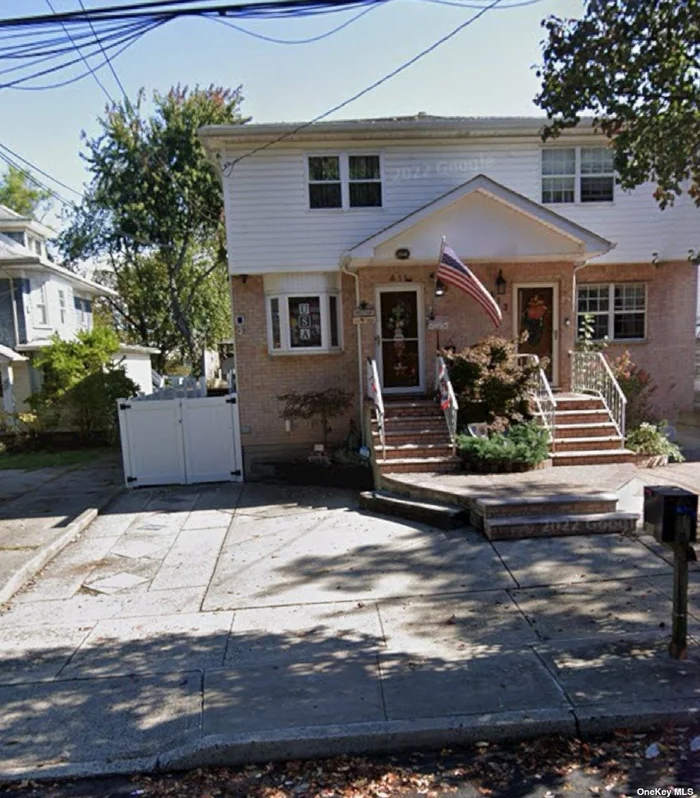 Welcome to 411 Annadale Rd, Staten Island, NY 10312-a charming single-family home offering 1, 300 square feet of comfortable living space. This well-maintained property, built in 1993, features 3 bedrooms and 4 bathrooms, perfect for a growing family. The heart of the home is the stunning 20 x 30 kitchen, boasting over 30 feet of custom solid oak cabinets. With a spacious 5 x 6 island equipped with a microwave/convection oven, pop-up shelves, deep pull-out drawers for pots and pans, and a pot filler behind the stove, this kitchen is designed for convenience and style. The quartz countertops, garden window, and rear slider door to the backyard complete this beautiful space, making it a true chef&rsquo;s dream. The kitchen renovation, valued at $50, 000, showcases the quality and craftsmanship throughout. The fully finished basement adds valuable living space, featuring a rec room, a fourth bedroom, a full bathroom, and a private entrance-ideal for guests or extended family. The basement also houses the laundry room for added convenience. Step outside to enjoy the large backyard, complete with a Trex deck and a vinyl PVC fence installed in 2019, providing both privacy and low maintenance. The lot size is 2, 520 square feet, offering ample outdoor space for relaxation or entertaining. Additional features include an attic the length & width of the house giving ample room for storage, 4-ton blower in the ductwork, ensuring efficient heating and cooling throughout the top floor, and a roof that was redone just two years ago. This home offers a fantastic opportunity for buyers to add their personal touches. Don&rsquo;t miss the chance to own this wonderful home in a great Staten Island neighborhood!