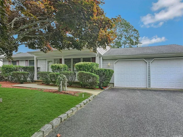 Wonderful Opportunity To Purchase A Warm & Welcoming Single Level Living Home With An Attached Two Car Garage In The Lovely Deeded Beach & Boating Community Of East Moriches. If You Love Boating And Sandy Beaches, Look No Further Because This Home Is Just One Block Away From Your Private Beach With No Flood Insurance Needed. As You Step Through The Front Door, You Are Welcomed Into A Generous Size Living Area With Seamless Hardwood Flooring Throughout. The Living Area Connects To The Spacious Dining Section With The Kitchen Having Ample Cabinets Plus A Peninsula For Additional Storage Making Hosting A Convenience For All Your Special Occasions. The Three Bedroom Corridor Offers Flexible Sleeping Arrangements, Ensuring Comfort For All With Two Full Baths Located Near Bedrooms Plus A Half Bath Located Near Laundry Room. The Four Seasons Sunroom In Addition To Trex Decking Is The Perfect Outdoor Blend For Gatherings. Ideally Located, This Residence Offers Close Proximity To The Hamptons, Beautiful Local Beaches, Shopping, Wineries, Farm-Stands, Fine Restaurants & So Much More. Choice Of High Schools Are Westhampton, Eastport South Manor & Center Moriches. Act Now To Make This Your New Home For This Fall.