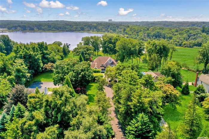 Stunning and Elegant 6, 000 sqft. Private Waterfront Home w. dock on Little Bay, 6 Bed 5.5 Bath in Strong&rsquo;s Neck, Huge EIK w. granite tops and center island, tiled and Wood floors, Large family room w custom stone wall/fireplace, sliders to decking, Den w.full bar/fireplace, Recessed lighting throughout, laundry room w double washer/dryer and full bath, Private second staircase to Large master suite w balcony and finished bonus room over 3 car garage, full finished walkout lower level guest suite w. Bdrm, full bath, office, Gym and den w. sliders to outdoor sitting area w. gas fire pit and seating, Heated saltwater IGP w.hot tub and waterfall, Extensive decking w.outdoor gas BBQ, New driveway w pavers. Impeccable landscaped grounds, beautifully impeccably kept private setting, 24 hr notice to show please.