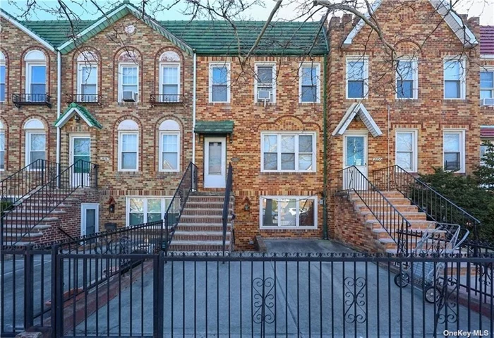 Introducing a fantastic 2-family brick home in the Sheepshead Bay/Marine Park neighborhood. This well-maintained property spans two stories, offering a blend of comfort and functionality. This level greets you with a charming duplex layout, featuring a spacious living room, a modern kitchen, a dining area, and a full bathroom. Ascend to the first floor to find 3 bedrooms and an additional full bathroom. The second floor offers a bright, roomy unit with 2 bedrooms, a living room, a well-equipped kitchen, and a full bathroom. Come out from the level into the backyard, perfect for outdoor relaxation and entertainment. The property also includes a community driveway and a double detached garage, providing ample parking and storage space. Building size of 18x40 on a lot measuring 18x100, this home comes with an annual tax of $7, 558. Located just minutes from the vibrant Avenue U business district, you&rsquo;ll enjoy easy access to a wide range of shops, restaurants, and amenities. Public transportation is also conveniently nearby, including the Q Train and B3, B31, B36, B100, and B44-SBS buses.