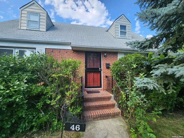 Welcome to 46 Cromer Rd! This delightful brick Cape style home nestled on a spacious corner lot in sought-after Elmont, NY. This property offers an abundance of potential and is perfect for anyone seeking a comfortable retreat. With 5 generously sized bedrooms and 3 full bathrooms, this home provides the space and flexibility to accommodate your lifestyle. Location is key, and this property does not disappoint! Situated close to the Southern State Parkway, your just a 10-minute drive to and from JFK airport, short 30 minute commute to NYC via LIRR, and minutes away from Green Acres and Roosevelt field mall. Don&rsquo;t miss this fantastic opportunity to make this charming home yours!