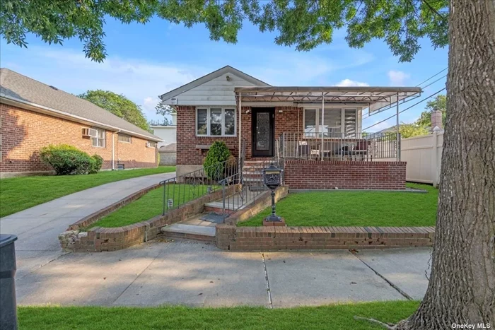 Must View This Newly & Totally Renovated Ranch Style House Sitting On 40x100 Lot, Great Location & School District #26 - PS 173 - In The Heart Of Fresh Meadows, Finsihed Basement With High Ceilings Plus 2 Separate Entrances - 1 To Playroom/TV Room And 2nd Entrance To Laundry Rm. - Walk To Worship, Shopping, Schools, Parks, Beautifully Maintained Backyard & Barbeque Area.