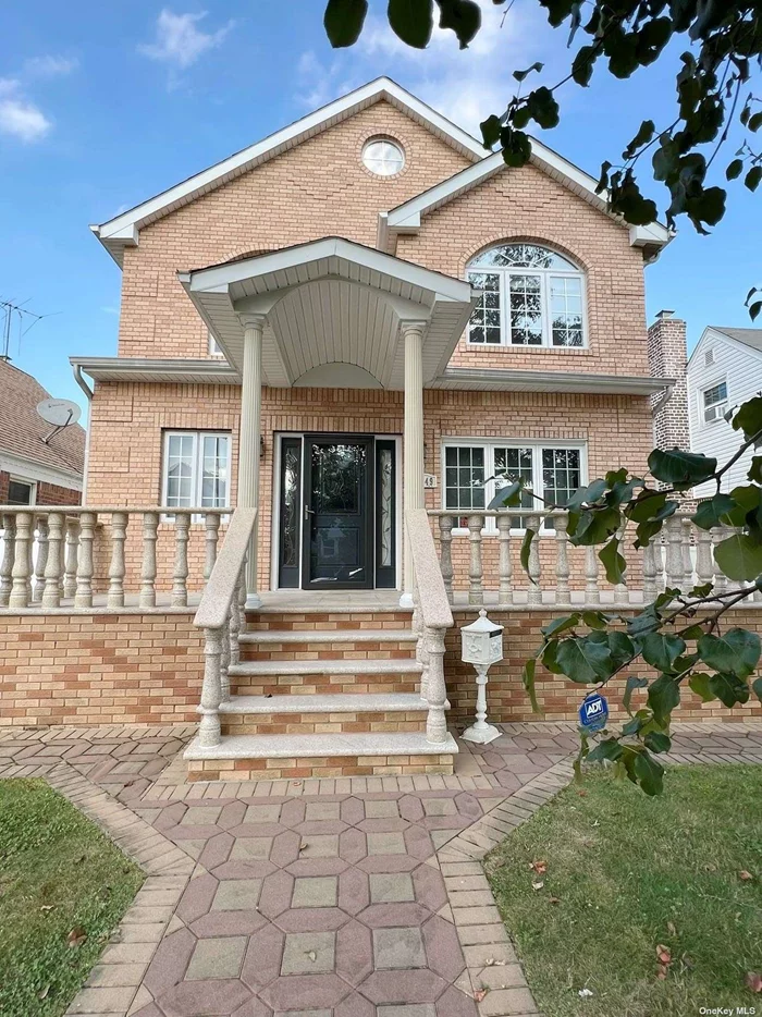 Welcome to this beautifully fully renovated single-family home in the charming Bellerose/Floral Park neighborhood of Queens. Alternated in 2021 by a reputed home design company. This house offers a modern and spacious layout that&rsquo;s move-in ready. Step inside to find a bright and open first floor, featuring a large living room, a formal dining area, and a stylish powder room. The modern kitchen boasts granite countertops and quality hardwood floors, complemented by a convenient pantry. Sliding doors lead to a paved, fenced-in backyard, perfect for outdoor entertaining with friends and family. The second-floor hosts four well-sized bedrooms and two bathrooms, including a main bedroom with impressive cathedral ceilings and abundant natural light. The finished basement adds extra living space with a family room and laundry room. This home is ideally located within walking distance of excellent schools Ps.133, a variety of shops and restaurants, hospitals, parks like Alley Pond Park, playgrounds, and public transportation options, including the Q36 bus and Bellerose LIRR train station. Enjoy the perfect blend of comfort and convenience in this desirable location.