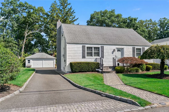 Discover the best value in Merrick Manor with this charming expanded cape! This home boasts 4 bedrooms and 2 baths, along with a full unfinished walkout basement brimming with potential. Spacious primary bedroom with ample closet space. Enjoy the convenience of a detached 2-car garage. Hardwood floors. Situated on an oversized 87x125 property, it offers stunning curb appeal in a peaceful location. Plus, it&rsquo;s conveniently close to shops, restaurants, the train, schools, and the highway. Do not miss!