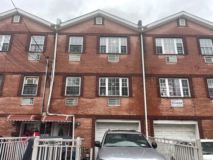 Large 3rd floor walk up Apartment. 3 Bedrooms 1 bath in attached 3 story Brick building. Hardwood floors. Tenant pays all utilities. Street Parking. room sizes 9x13, 9x14, 8x10. Ideal for up to 4-5 people.