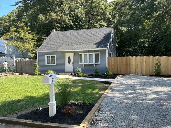 This charming cape is a must see. This home has 3 bedrooms and 1 full bathroom. Beautiful updated kitchen with SS appliances. The backyard has a lovely deck for entertaining, oversize lot. Great size driveway.