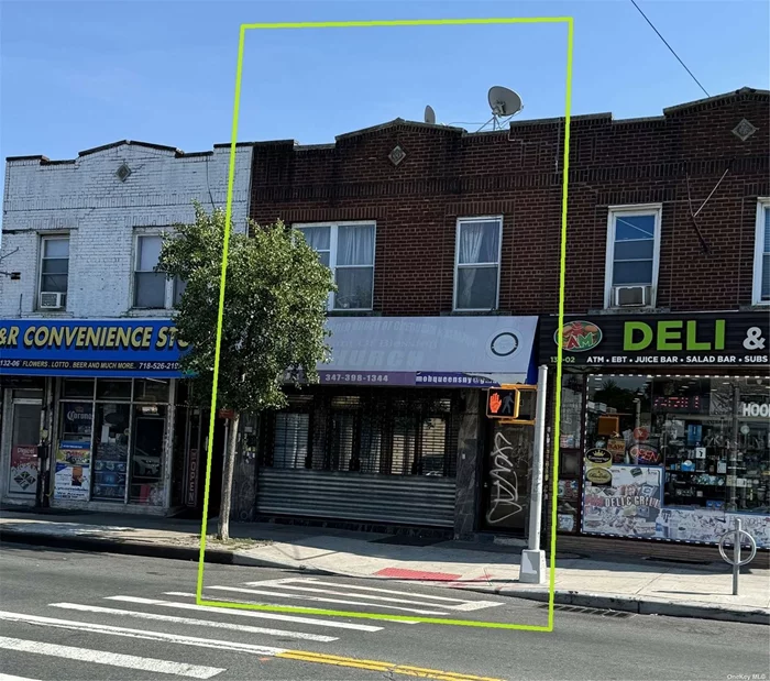 Discover a rare investment opportunity in this prime mix-use building, perfectly positioned in a high-traffic, desirable location along Jamaica Avenue. Close proximity to public transportation, ONLY four short blocks to the E & F           subway train line at the Jamaica/Van Wyck Station and Van Wyck Expressway. 18 min walk to LIRR and AirTrain. To the west, subway lines J & Z. Large scale new developments surround this ideal site. Some of the prestigious neighboring business include:Jamacia Hospital Medical Center, Starbucks, Walgreens, T-Mobile, Bank of America, Subway, Planet Fitness, Dunkin&rsquo; Donuts, Go Detox Bar Juice and Grill, Forest Hills Orthopedic Group, Ezra Jack Keats Pre-K Center, Benjamin Moore, Balkan Sewer & Water Main, CVS...This property features a blend of retail and garage, plus two residential apartments above, offering versatile income streams. The ground floor & basement level is occupied by a NFP church since 2017, the garage is vacant and ready for lease, and two 2-bed & 1 full bath walkup apartments. Shared egress driveway for garage access, in rear.       The property is ideal for an investor looking to capitalize on a thriving area and current below market rents! Exceptional asset with strong growth potential! See setup attached for financial information.