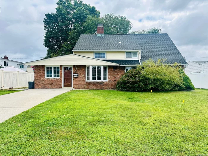 Welcome to this newly renovated and beautifully expanded Cape Cod home in the serene Hicksville neighborhood. Boasting 4 spacious bedrooms and 2 full baths, this residence offers ample room for comfortable living. The eat-in kitchen, cozy living room, and charming dining room with a lovely fireplace create an inviting atmosphere. Set on a generous 8, 165 sqft lot, the property features beautifully manicured grounds and convenient gas utilities. Ideally located, you&rsquo;ll find shopping, schools, parks, and transportation options-including bus service and Hicksville LIRR station-just a short distance away. Enjoy the perfect blend of modern comfort and easy access to local amenities in this delightful home.