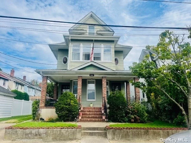 Spacious Legal 2 Family Victorian home. House has a 2 bedroom unit on first floor and a 4 bedroom duplex on the 2/3rd floors. Tons of space for extended family. Back staircase from the basement to the 3rd floor. This home features hardwood floors, stainglass windows, and plenty of outdoor space. Call for your private showing!