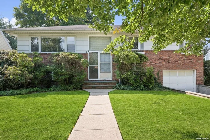 Living large on 2 levels! Rare 1775 square foot Hi-Ranch on Interior Mid block Level 60X100 Lot. Boasts 3 Bedrooms&rsquo; up & potential for 1 bedroom on ground level. L-Shaped Living/Dining Rooms, Eat-in-Kitchen, Screened in Porch off Kitchen , an enormous Den w/access to Patio & Fenced Rear Yard w/Basketball Hoop, Plus an Office/Possible 4th bedroom. Attached in-built Garage. Worth your Time to Preview. Make this Gem Sparkle Again.