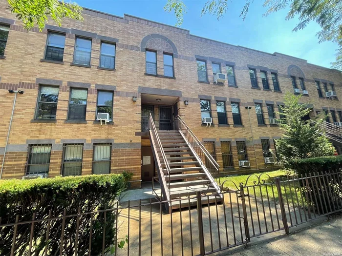 Sunny and spacious 2.5-bedroom condo with parking and private garden in Ridgewood/Bushwick. Drive in your own outdoor assigned parking space. Washer and dryer in the unit. Updated kitchen and bathroom. Hardwood floor throughout. It&rsquo;s on top floor, can access to Rooftop privately. This condo located on a quiet and beautiful tree lined Norman Street. Rolo&rsquo;s, Panina, nowadays nearby. Steps away from train station and supermarket, Restaurants, Entertainment, hospital and shopping areas etc.