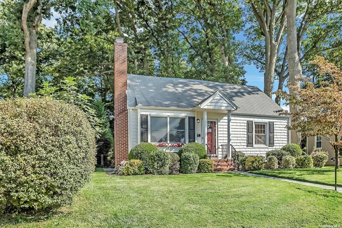 Country Roads take me home to this Charming Expanded Cape offering Living Room with fireplace, Formal Dining Room, Expanded Eat in Kitchen, Entertaining Screened in Porch, 2 Bedrooms, Hall Full Bath. Upper level offers 2 Oversized Bedrooms that share a Jack and Jill Bath. Tons of Closets, Newly renovated Hardwood Floors, Freshly painted, Partly Finished Basement. Make this home your holiday home!!