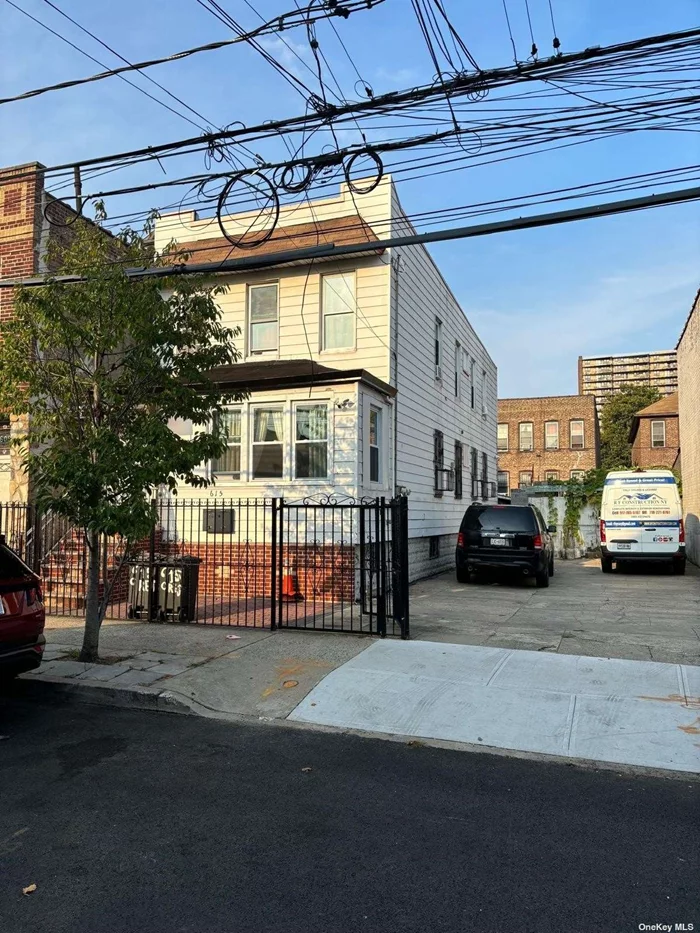 Completely Gut Renovated one-of-a-kind 2-family house sitting on a 40x102 lot at the Brooklyn/Queens border, featuring 3 Bedrooms, 1 Full Bathroom, LR/DR/Kitchen on the 1st fl, 4 Bedrooms, 1 Full Bathroom, LR/DR/Kitchen on the 2nd fl, a full finished basement with separate entrance and a bathroom, a 4 car Detached garage and a Huge Pvt Driveway fitting another 4 cars. Conveniently located near Bus, A, C train station, Parks, School, Shops and other community amenities.