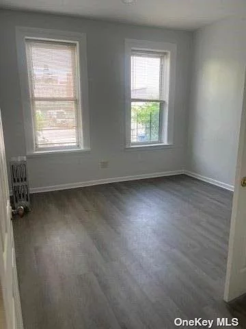 The recently renovated first-floor rear apartment, comes with 3 bedrooms, 1 Full bath, and located in the East Flatbush area. Close to schools, shops, transportation, etc.