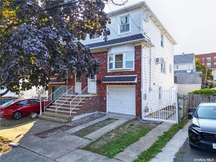 Welcome to this stunning, fully renovated semi-attached single-family home located in the desirable New Dorp Beach neighborhood, This 3 story property offers the potential to be easily converted into a two-family home. The ground floor features a spacious layout with 1 bedroom, 1 full bathroom, and a spacious living room. The 2nd and 3rd floors offer a duplex design, with the 2nd floor including a bright living room, kitchen with brand new modern appliances, dining area, and a half bathroom. Upstairs, the 3rd floor boasts 3 well-proportioned bedrooms with ample storage and 1 full bathroom. Enjoy easy access to the deck from the 2nd floor, and a separate entrance from the 1st floor both leading to a private backyard. This property also includes an attached garage and a private driveway to park multiple vehicles conveniently. Building size 17x36 over lot size 25x86. Annual tax of $5, 208. Just minutes away from New Dorp Plaza, The Boulevard shopping center and Hylan Boulevard, offering convenient access to numerous shops, banks, restaurants, and grocery stores. For transportation, nearby bus lines include the S76, S86, S57, S78, and SIM11, providing excellent connectivity throughout Staten Island and beyond.