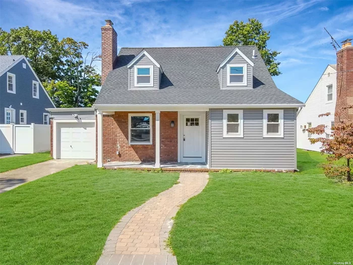 This meticulously renovated residence features three bedrooms and two bathrooms, and kosher kitchen showcasing an array of distinctive and exquisite finishing touches. The home has been transformed with an eye for detail, offering a blend of modern elegance and unique craftsmanship. The property also boasts a well-maintained yard, perfect for outdoor relaxation and entertaining. Located in a friendly, well-regarded neighborhood, it offers easy access to local amenities, schools, and major roadways, making it ideal for both families and individuals. Experience the perfect blend of historic charm and modern living at this inviting Hewlett home.