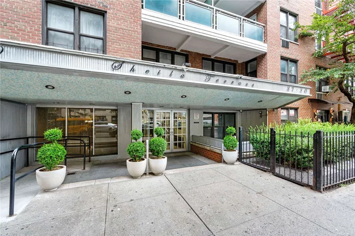 Welcome to this gorgeous 2-bedroom co-op on the 5th floor in the most sought-after location in Jackson Heights. Enjoy an abundance of natural sunlight streaming in through east-facing windows, highlighting the open and airy layout of this delightful home. The spacious living area flows seamlessly onto a private balcony, perfect for morning coffee or evening relaxation. Conveniently located just steps from the E, F, M, R, and 7 subway station, as well as multiple MTA buses and the LIRR station, commuting is a breeze. Building allows pets and offers modern amenities including a private laundry room, a package room, and a live-in super. With a garage parking option (waitlist applies), you&rsquo;ll have a secure place for your vehicle. The building allows subletting after two years and has no flip tax but best of all is that only a 10% down payment is required making it an accessible entry into one of Jackson Heights&rsquo; most sought-after locations. Don&rsquo;t miss the opportunity to make this bright and inviting co-op your new home!