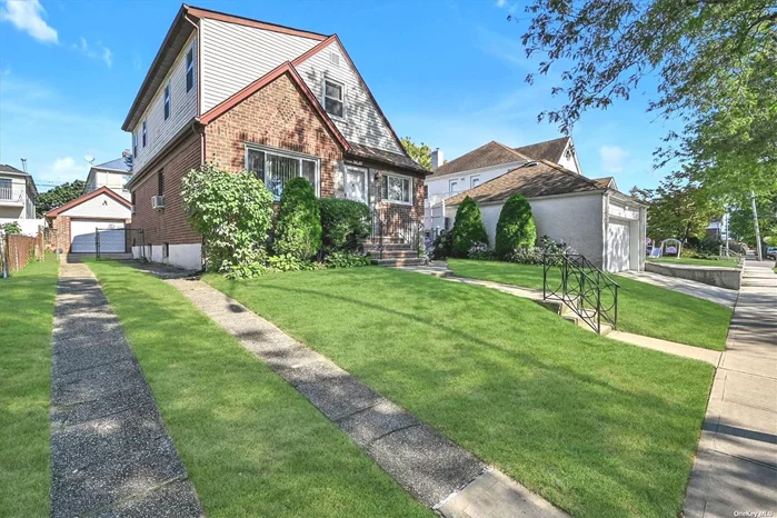 Discover this beautifully maintained expanded Cape in the heart of Glen Oaks Floral Park ! Featuring 4 spacious bedrooms, 2 full baths, and situated on a 40x100 lot with a building size of 24.67x38, this home offers an ideal layout for comfortable living. Step inside to find a bright living area, a modern kitchen with ample cabinetry, and well-sized bedrooms, perfect for family or flexible use as home offices. The property also includes a finished basement with the gas line , Enjoy outdoor living in the private backyard, perfect for relaxing or entertaining. Conveniently located near schools, parks, and shopping, this home is in excellent condition and ready for you to move in. Don&rsquo;t miss out on this Glen Oaks gem