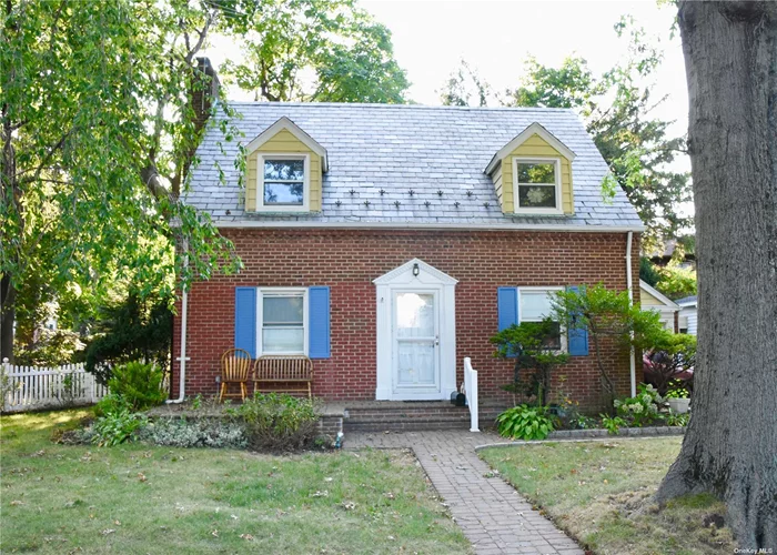 Lovely Brick Home With Slate Roof In Beautiful Colonial Gardens In The Village Of Floral Park. Full of Charm And Near All.