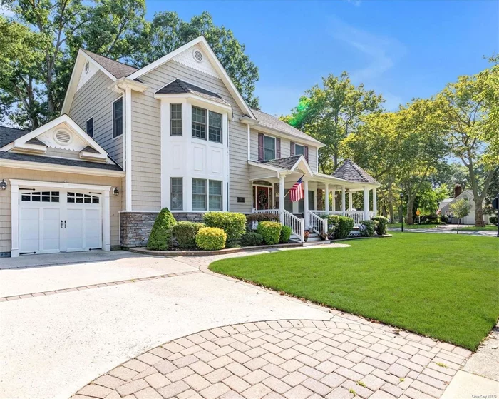 Welcome Home! Magnificent Center Hall Colonial Boasts Class And Style. This Beautiful Property Is Nestled In The Heart Of Wenshaw Park. This Merrick Beauty Boasts Newly Updated Chef&rsquo;s Kitchen With Top Of The Line Appliances Including A Wolf Six Burner Gas Range, Amazing Prep Area, Granite Counter Tops With Beveled Edges And Of Course A Wine Refrigerator. Huge Open Space, Perfect For Entertaining. The Primary Suite Has A Custom Built Walk In Closet That Leads Into The Primary En-Suit Bathroom. Two Additional Large Bathrooms With The Main Bathroom Situated Between. Full Finished Basement With Plenty Of Storage Space. Hard Wood Floors And Crown Moldings Throughout. Home Office, Welcoming Front Porch With Gazebo Like Feeling. Great Backyard With Park Like Setting. THIS IS THE ONE YOU&rsquo;VE BEEN WAITING FOR!!!