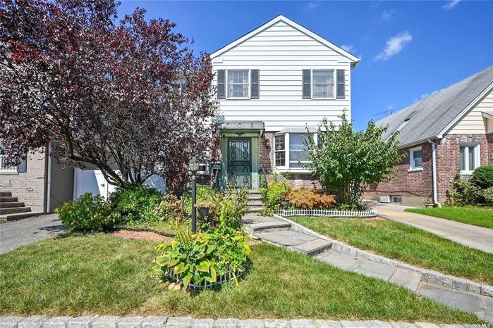 Just arrived- spacious detached 3 bedroom, 2.5 bath colonial in prime Flushing/Fresh Meadows neighborhood. Situated on a tree lined block in a convenient location. Solar panels installed. Close to buses, shops, and schools. Great value- won&rsquo;t last!