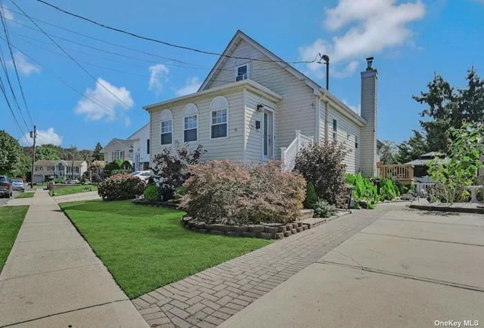 You&rsquo;ll absolutely love this unique 4 bedroom 2 bath cape located on a quiet cul de sac in Lindenhurst School District. The living room has a full front wall of windows and the dining room leads to the beautiful kitchen. The Kitchen has quartz countertops and stainless steel appliances and overlooks the lower den with cathedral ceilings and a sun lit skylight. The primary bedroom has its own full bathroom and there is a hall bathroom and 3 additional bedrooms (2 are on the second floor) Very large basement with outside entrance and an abundance of storage, battery backed sump pump, new washer dryer and utilities. Hardwood flooring, 5 yr roof, deck, patio, landscaped back yard. You&rsquo;ll be so happy to call this your home.