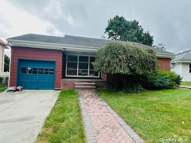 Ranch Home, Kitchen, Dining room, Livingroom, 3 Bedrooms, Full Bath and Half Bath. Large Finished Basement perfect for entertaining. Spacious backyard. Use of Driveway & Garage. Close to all Shopping, Transporation, Express Bus to NYC, Express Bus to Subway and LIRR.