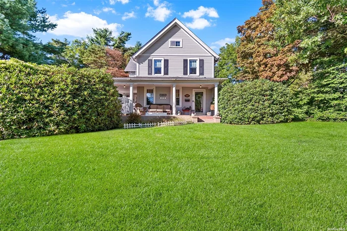 This impressive renovated colonial home on a corner lot welcomes you with a charming front porch, and classic details. Large formal rooms with tons of natural light and features a new kitchen, new windows and baths. The perfect location, close to dining and shopping and an easy drive to local beaches.