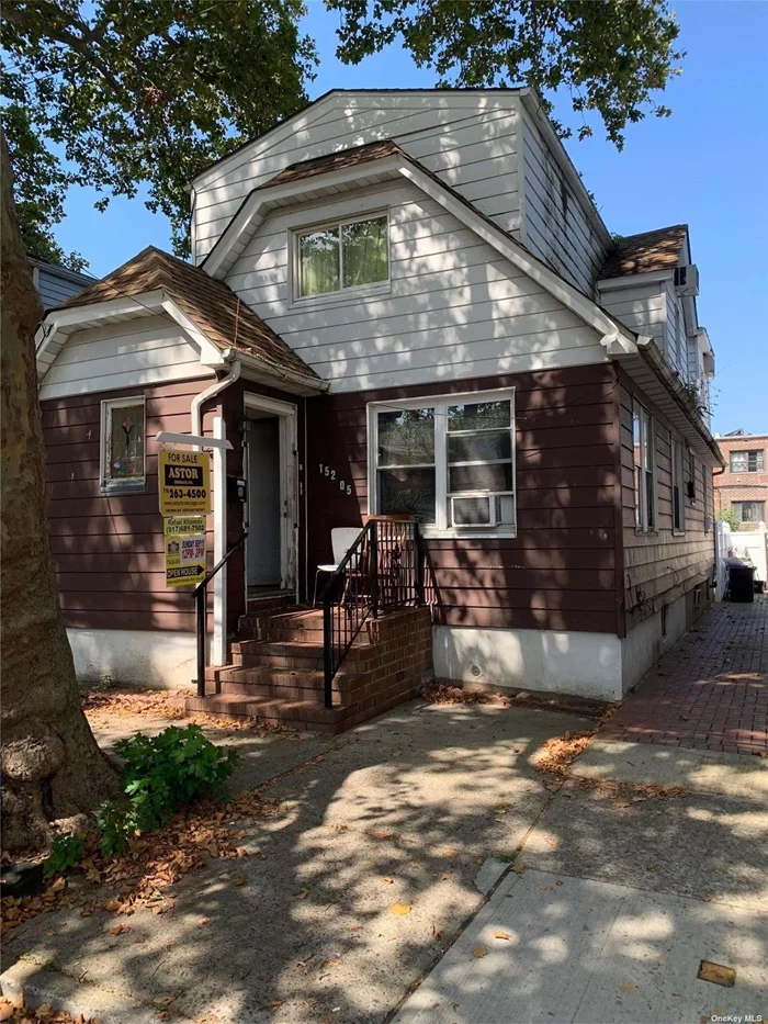 2 family house. Close to all. Lots of natural lighting and closet space.