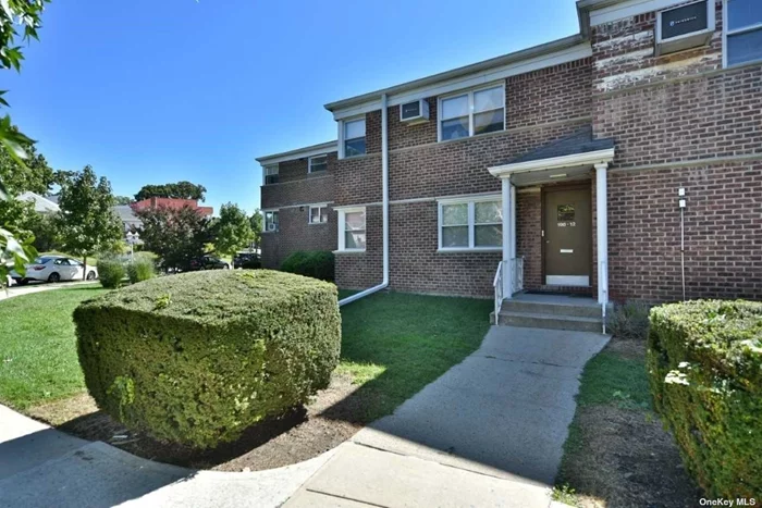 This 1st floor unit features a spacious living room, dining area, kitchen, 1 Bedroom and 1 Full Bathroom. The unit feats Hardwood floors throughout, Laundry room on the complex. Easy access to Grand Central Parkway, Long Island Expressway, and all major highways. Buses Q1, Q43, Q76 & Q77. F train station at 179th St. & Hillside Ave. COOP Unit B. Maintenance $1, 124.76