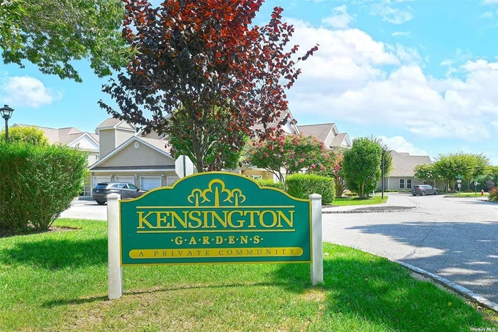 Discover the perfect blend of comfort and convenience in this charming 2-bedroom, 2-bath co-op at Kensington Gardens, a premier 55+ community in St. James, NY. Located on the 2nd floor, this home offers easy access and modern living with a spacious layout. Enjoy the convenience of an outside balcony, full car garage, in-unit washer and dryer, and gas for heating and cooking. Step outside and relish the community&rsquo;s top-notch amenities, including a refreshing pool and a welcoming clubhouse ideal for social gatherings and activities. Kensington Gardens offers a serene environment and a vibrant community spirit, making it the perfect place to relax and enjoy your golden years. This well-maintained co-op combines practical features with delightful extras, ensuring a comfortable and enjoyable lifestyle. Don&rsquo;t miss out on the opportunity to call this inviting home your own. CORNER UPPER UNIT WITH STAIRS WITH ATTACHED 1 CAR GARAGE