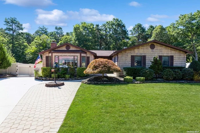 Welcome to your dream home! This spacious 3-bedroom, 2-bath ranch offers the perfect blend of modern luxury and cozy comfort. The heart of the home is the Great Room, showcasing a stunning 17&rsquo; bay window with built-in seating and storage, a massive stone wood-burning fireplace, and high-hat lighting. Adjacent to this beautiful room is a room that is currently used as a dedicated home office area but is a room yours for your needs. The newly renovated kitchen is a chef&rsquo;s delight, featuring stainless steel appliances, lighting in cabinet drawers, and a charming breakfast nook. Both bathrooms in the home have been exquisitely updated, with the new full bath offering a sleek walk-in shower and closet. Step outside to your own private resort oasis-an expansive backyard that adjoins a serene wooded preserve for unmatched privacy. Enjoy year-round relaxation with the heated pool, fire pit, and a screened-in porch. Mature landscaping, grass area, music speakers and shed complete this extraordinary yard. Additional highlights include a detached 2-car garage with heat and electric, a generous parking area, and a basement complete with an office and laundry/utility/storage space. The home is thoughtfully designed with specialty lighting, crown moldings, new flooring, vinyl siding, insulated windows and doors, and security cameras. Experience comfort, style, and privacy in a home that truly has it all!