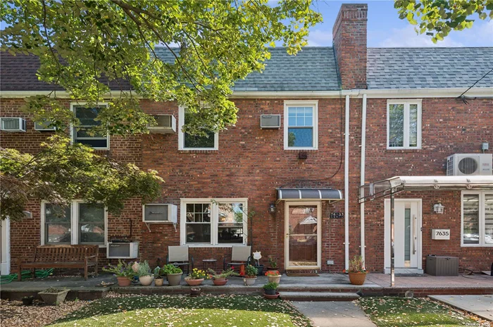 Welcome to this beautiful attached house in Fresh Meadows! This home features 3 bedrooms and 1.5 bathrooms, offering plenty of space for comfortable living. The first floor includes a foyer, living room, formal dining room, eat-in kitchen, half bathroom, and a porch with sliding doors leading to a low-maintenance, fully paved backyard. The updated eat-in kitchen boasts granite countertops and stainless steel appliances. The second floor features 3 bedrooms with closets and a large full bathroom. The fully finished basement has an open floor plan, tile floors, a laundry room, ample closet space, and an exit to the private backyard. Additional highlights include a gas heating system and brick construction. Located in an excellent area, this home is perfectly situated near St. John&rsquo;s University, with convenient access to public transportation, an express bus to Manhattan, highways, and great schools.